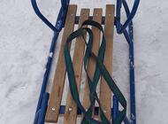 Grajewo ogłoszenia: Jest nareszcie prawdziwa zima więc mam prawie nowe metalowe sanki... - zdjęcie